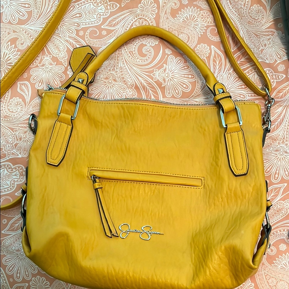 Jessica Simpson Yellow Handbag